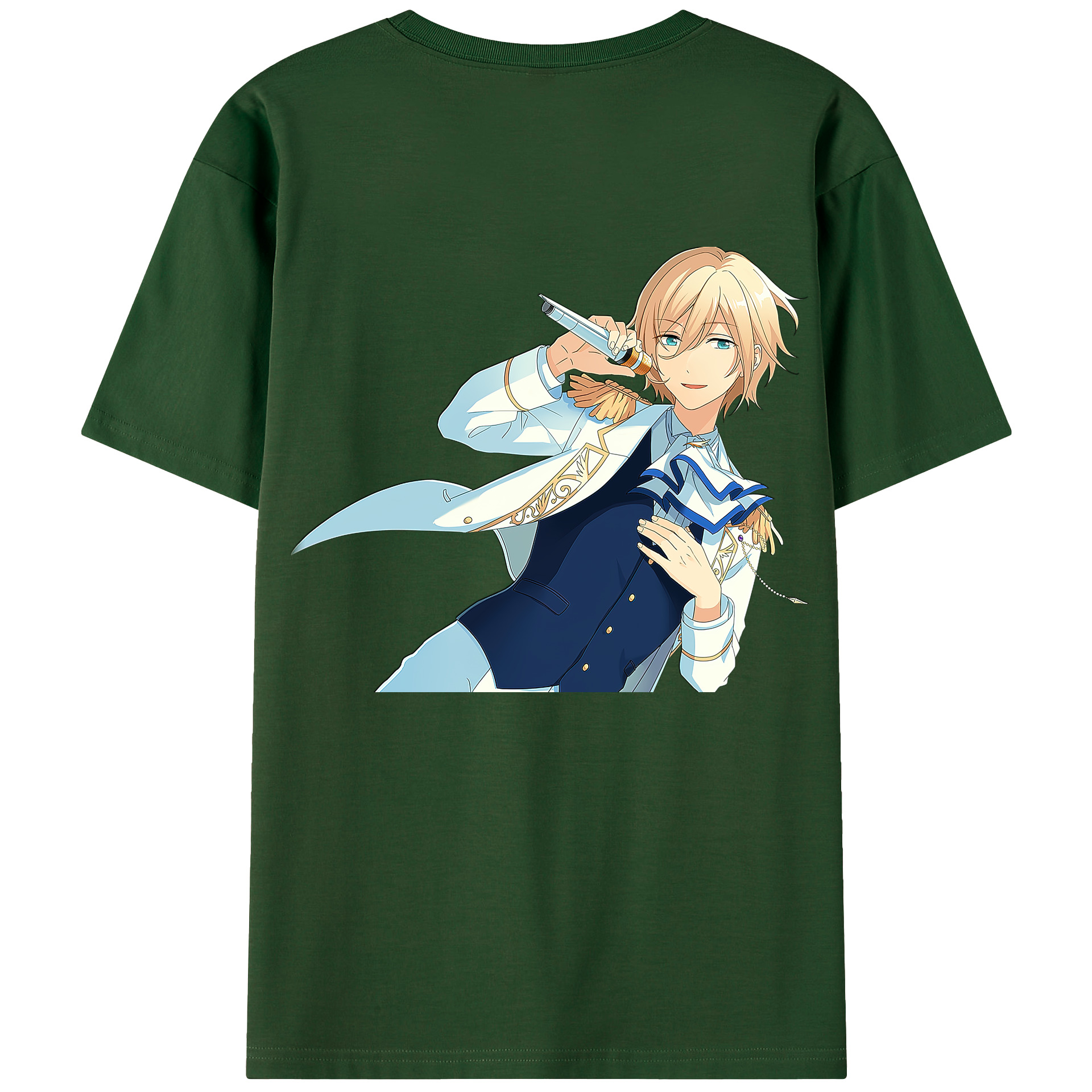 （画像用） あんさんぶるスターズ! Ensemble Stars 綿100％半袖Tシャツ（背面プリント）